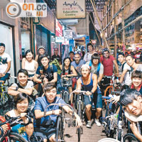 Wontonmeen不時舉辦城市單車導賞團，想知下次幾時出發，可留意facebook。