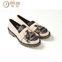 MAX&Co.金屬窩釘流蘇Loafers $2,580（K）