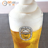 麒麟一番搾Frozen Beer $85<br>城中餐廳供應這款Frozen Beer的不多，面層的啤酒泡沫沙冰質感幼滑，令啤酒入口更加清爽。