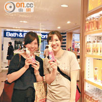 居住泰國的日本女生非常喜歡洗手液的芳香味道。