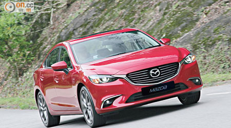 2015 Mazda6 IPM SKYACTIV-G 2.5配備改良的懸掛組合，透過新式前後緩震器加強濾震表現，將乘坐舒適度提升至更高層次。