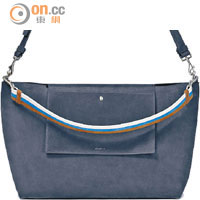 Urban 深藍色麖皮Shoulder Bag $4,850