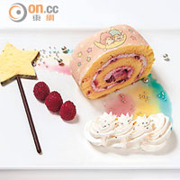 造型十分有心思的Roll-cake，¥980（約HK$64）。