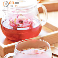 Lychee Rose Earl Grey Tea $32<br>自家以伯爵茶加入玫瑰花及荔枝味糖漿調配，入口有豐富果味及花香，女孩子一定喜歡。