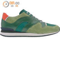 綠色麖皮B12 Sneakers $6,900
