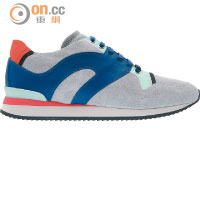 灰×藍色麖皮B12 Sneakers $6,900