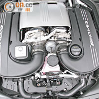 全新4公升雙渦輪增壓引擎，可輸出馬力高達510hp。