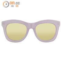 Spektre 紫色磨沙×黃色水銀鏡片太陽眼鏡 $1,445 （A）