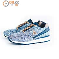 le coq sportif×Liberty藍色Eclat Paisley運動鞋 $730