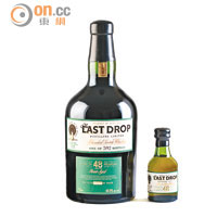 The Last Drop 48 $33,888（h）<br>由香港Crown Wine Cellars獨家發售，今年4月在英國首度推出，隨即獲得威士忌權威Jim Murray's Whisky Bible「2015年蘇格蘭年度威士忌」的榮譽，全球限量592瓶，其中只有22瓶在港發售。