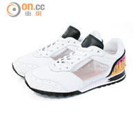 白×黑×橙×粉紅色	Sneakers  $1,490 