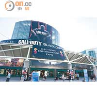 Game壇年度盛事E3在Los Angeles Convention Center會場舉行。