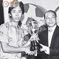 連續4年奪得香港足球先生殊榮，是歷來當選次數最多的球員。