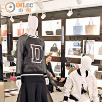新店採用全新黑白色設計，貫徹品牌的紐約風格。