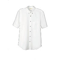 白色短袖恤衫 $900