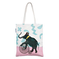 可愛動物系列馬戲團大象Tote Bag $290