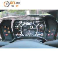 錶板以高清TFT屏幕組合，能提供豐富行車資料，並給予駕駛者新鮮感。錶板以高清TFT屏幕組合，能提供豐富行車資料，並給予駕駛者新鮮感。