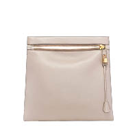 Alix Large Grained Leather Shoulder Bag杏色手袋 $25,100