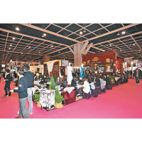 博覽會設有超過600攤位，涵蓋不同婚嫁產品及服務。