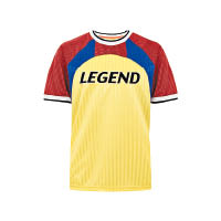 「LEGEND」黃×紅×藍拼色短袖Tee $1,790