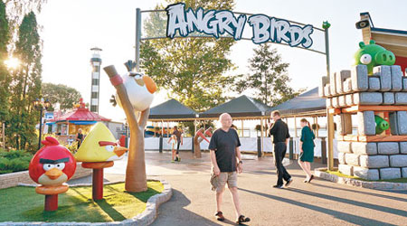 位於湖邊的Angry Birds Land有帶來興奮歡樂、憤怒盡失的能力。
