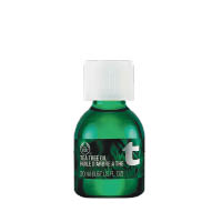 THE BODY SHOP限量版茶樹油 $149/20ml（D）<br>蘊含來自社群貿易的有機茶樹油，具天然抗菌功效，有效紓緩、改善及修復發炎紅腫肌膚。