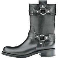 黑色Marinoto Flat皮靴 $16,400
