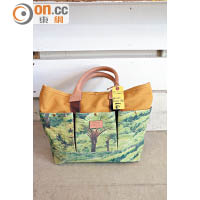 限定貨品，取材自沖繩唯一桫欏樹原生林的帆布袋，￥24,840（約HK$1,548）。