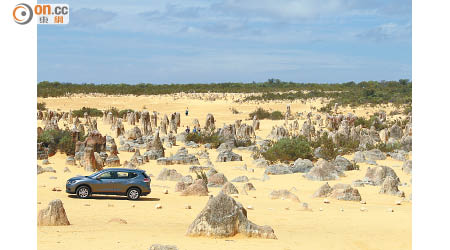 尖峰石陣的地形十分特殊，為西澳必遊景點之一。