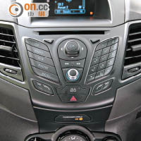 Ford SYNC多媒體控制系統，只需讀出指令便可操控音響等配備。