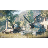 可在遊戲中選擇自走炮出擊，記得要搵其他坦克掩護！