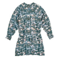 深藍×白×黑色迷彩Tunic $7,912