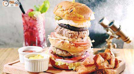 STACK YOUR OWN BURGER $100起、Red Teddy $125