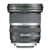 Canon EF-S 10~22mm廣角變焦鏡頭。售價：$4,980（a）