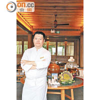 祖籍上海的Steven指，松茸以外，雲南當地有大量優質食材，是廚師的天堂。