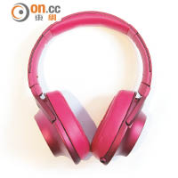 h.ear on系列MDR-100AAP頭戴式耳機用上五彩搶眼設計。售價：$1,580