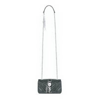 黑色銀吊飾拼銀掛鎖Chain Bag $15,900
