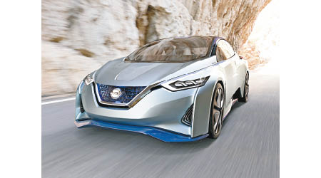 IDS Concept加入Nissan Intelligent Driving自動駕駛技術及新世代AI人工智能系統，兼且可無線充電。