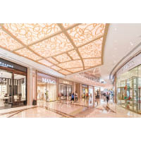 多個國際品牌已進駐時尚匯購物區。
