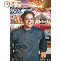主廚Mrigank Singh來自孟買，於當地經營餐廳多年，由於喜歡創新因此在傳統印度菜式中加添不少個人風格，令大家有機會品嘗到不一樣的印度滋味。