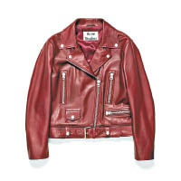 Acne Studios紅色Biker Jacket $12,999（F）