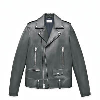 SAINT LAURENT黑色Classic Motorcycle Jacket $43,900（A）
