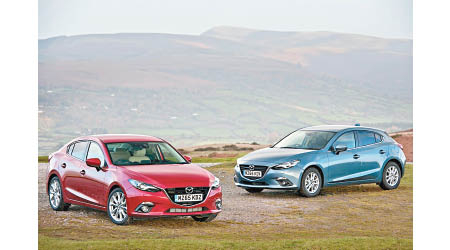 配上1.5公升柴油的Mazda3率先在英國發售。