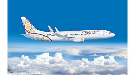 緬甸國家航空將於12月開通香港至仰光的航線，會選用全新的737-800s客機接載旅客。