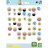 應用程式「眼明手快」是個硬幣遊戲，同學所設計的硬幣採用粉色系列，避免過度鮮艷的顏色令SEN學童變得敏感。