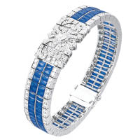 The Patiala藍寶石、鑽石手鈪 $316,000