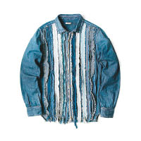 藍色Scrap-Assemblage牛仔恤衫 約$3,200