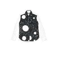 ANREALAGE白×黑色Dot Print恤衫  $3,699（M）