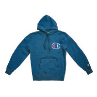 Champion藍色連帽大C Logo衞衣 $1,169（A）