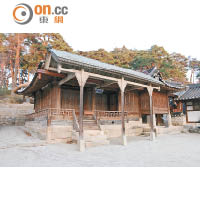 經常於韓劇出現的悅話堂，是當時男主人專用的舍廊齋。